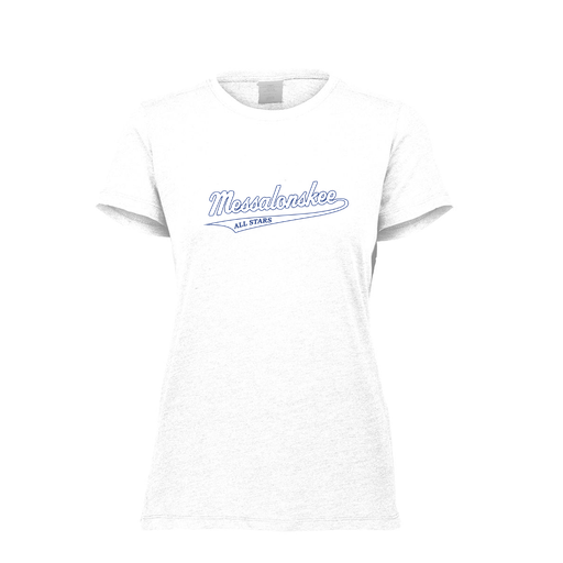 [FTSCUBWH-FAXS-LOGO1] Decker Women's Tri-Blend T-Shirt - Short Sleeve (Female Adult XS, White, Logo 1)