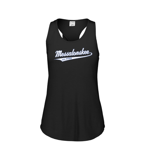 [FT0TUBBK-FAS-LOGO1] Ladies Tri Blend Tank Top (Female Adult S, Black, Logo 1)