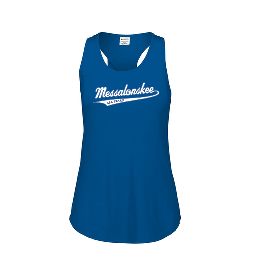 [3078.U55.S-LOGO1] Ladies Tri Blend Tank Top (Female Adult S, Royal, Logo 1)