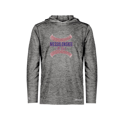 [FOLHCGBK-YS-LOGO3] Decker Youth Charge Hoodie (Youth S, Black, Logo 3)