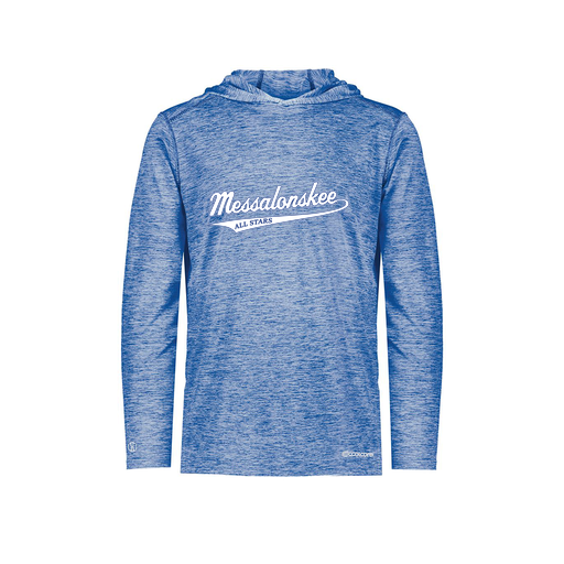 [FOLHCGRY-YS-LOGO1] Decker Youth Charge Hoodie (Youth S, Royal, Logo 1)