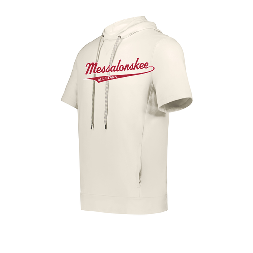 [222605-WHT-YS-LOGO2] YOUTH VENTURA SOFT KNIT SHORT SLEEVE HOODIE (Youth S, White, Logo 2)