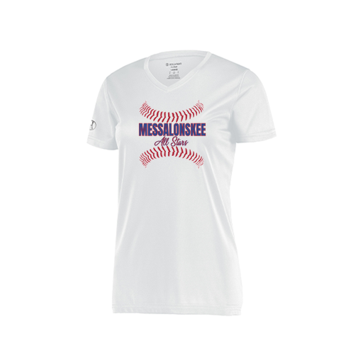 [222820.005.S-LOGO3] Ladies Movement Dri Fit Shirt (Female Adult S, White, Logo 3)